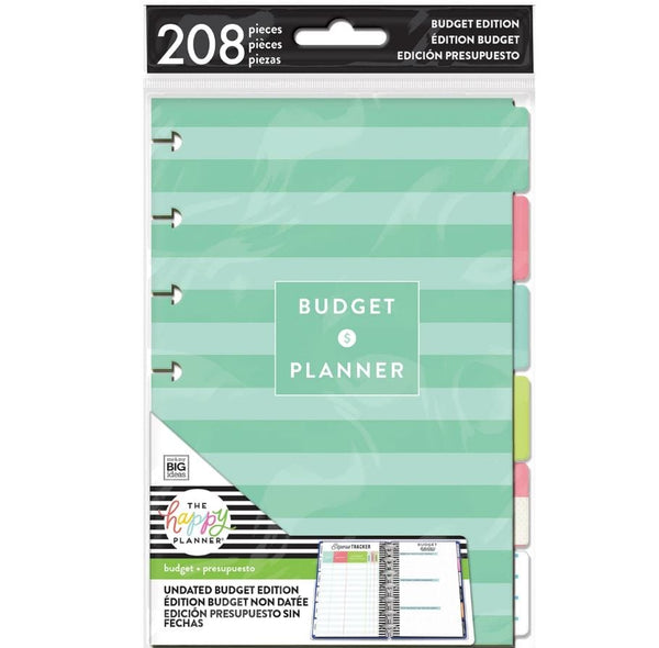 Me and My Big Ideas Budget Mini Extension Pack Happy Planner (208/Pkg)