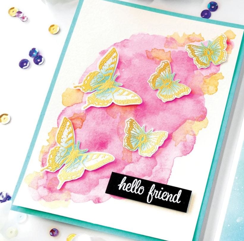 Hero Arts Bugs From the Vault Stamp Set CM354