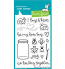 Lawn Fawn Bugs & Kisses Clear Stamps 4"x 6"