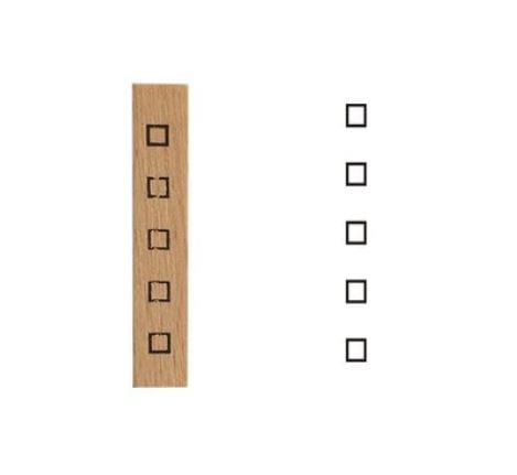 Bullet Journaling Rubber Stamps
