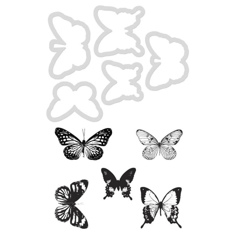 Kaisercraft SALE Butterflies Dies and Stamps