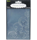 Darice Butterflies in Corner Embossing Folder