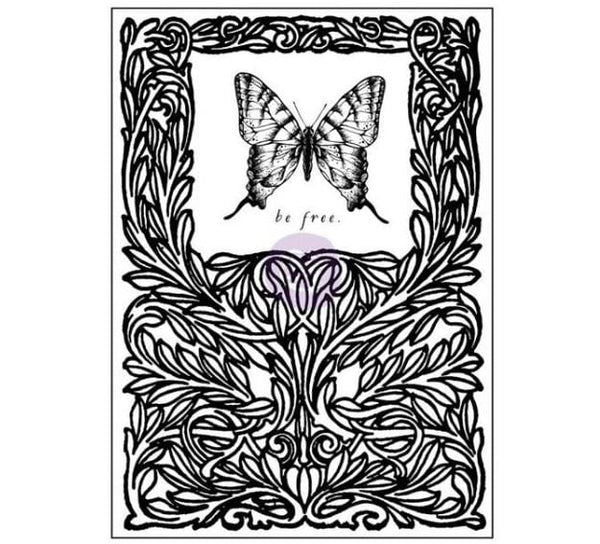 Prima Marketing Butterfly Tales Of You & Me Clear Stamps 3"X4"