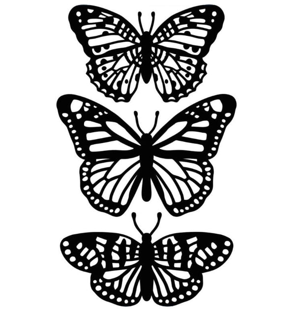 Darice Butterfly Trio Embossing Folder