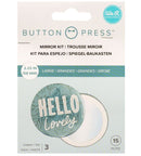 We R Memory Keepers Large Mirror Button Kit for Button Press (3 Sets)