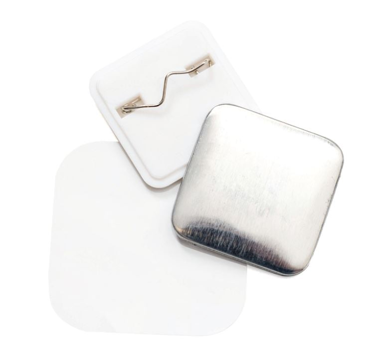 We R Memory Keepers Square Button Pin Back Refill for Button Press (Makes 10 pins)
