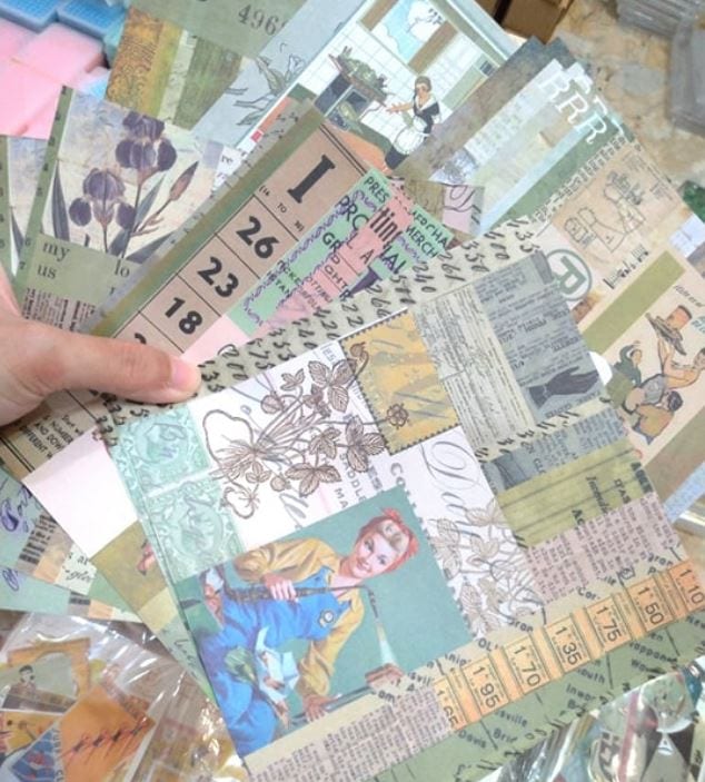 Candy Poetry Yesterday Once More Uncut Sticker Sheets - 12 Sheets