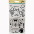 Hampton Art Call Me Telephone Clear Stamp and Die Set - Jillibean Soup