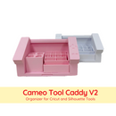 Tool Caddy Organizer for Cricut and Silhouette Tools - Cameo Version