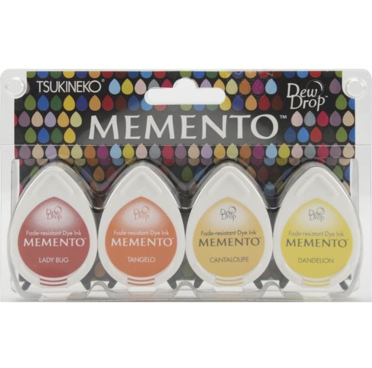 Campfire Memento Dew Drop Dye Ink Pad Sets (4/Pkg)