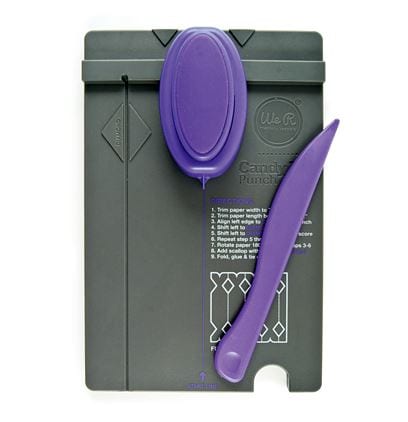 We R Memory Keepers Candy Box Punch Board