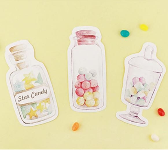 MoCard Candy Jars Postcards