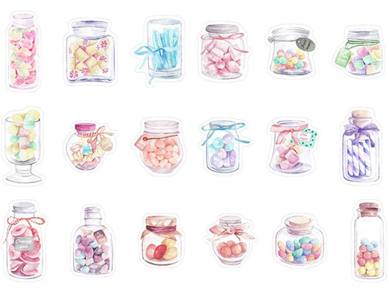 MoCard Candy Jars Postcards