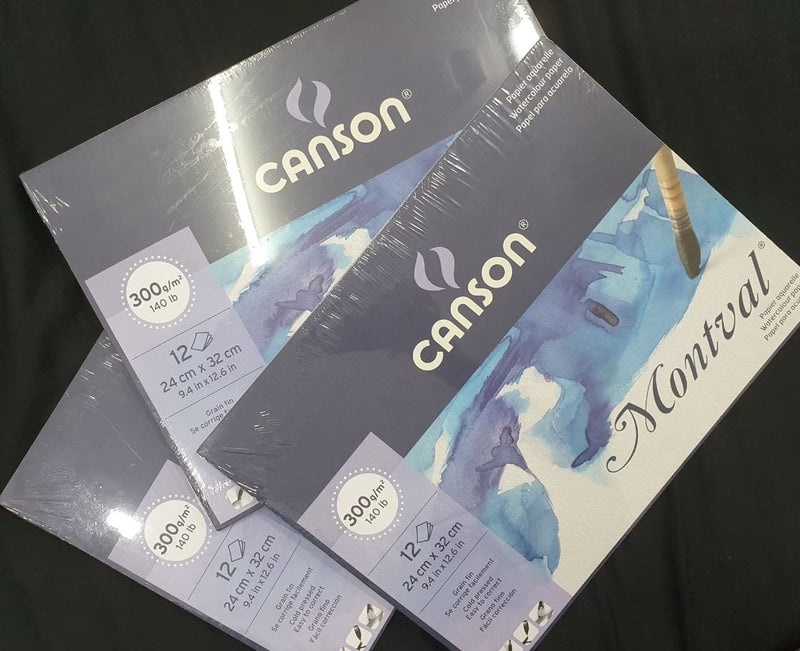 Canson Montval Watercolor Paper 300gsm
