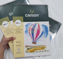 Canson Watercolor Pad 200gsm - 9" x 12" (24 Sheets)
