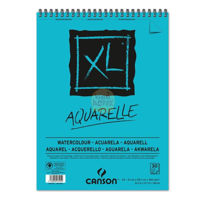 Canson XL Aquarelle Watercolor Pad 300gsm