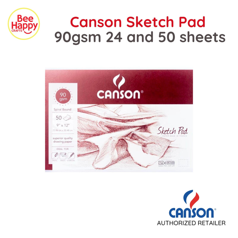 Canson Sketch Pad 90gsm Paper