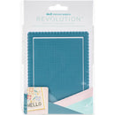 We R Memory Keepers Card Front Stitch Grid Revolution Die