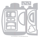 Sizzix Card, Retro Camera Fold-a-Long Thinlits Die Set 11Pk