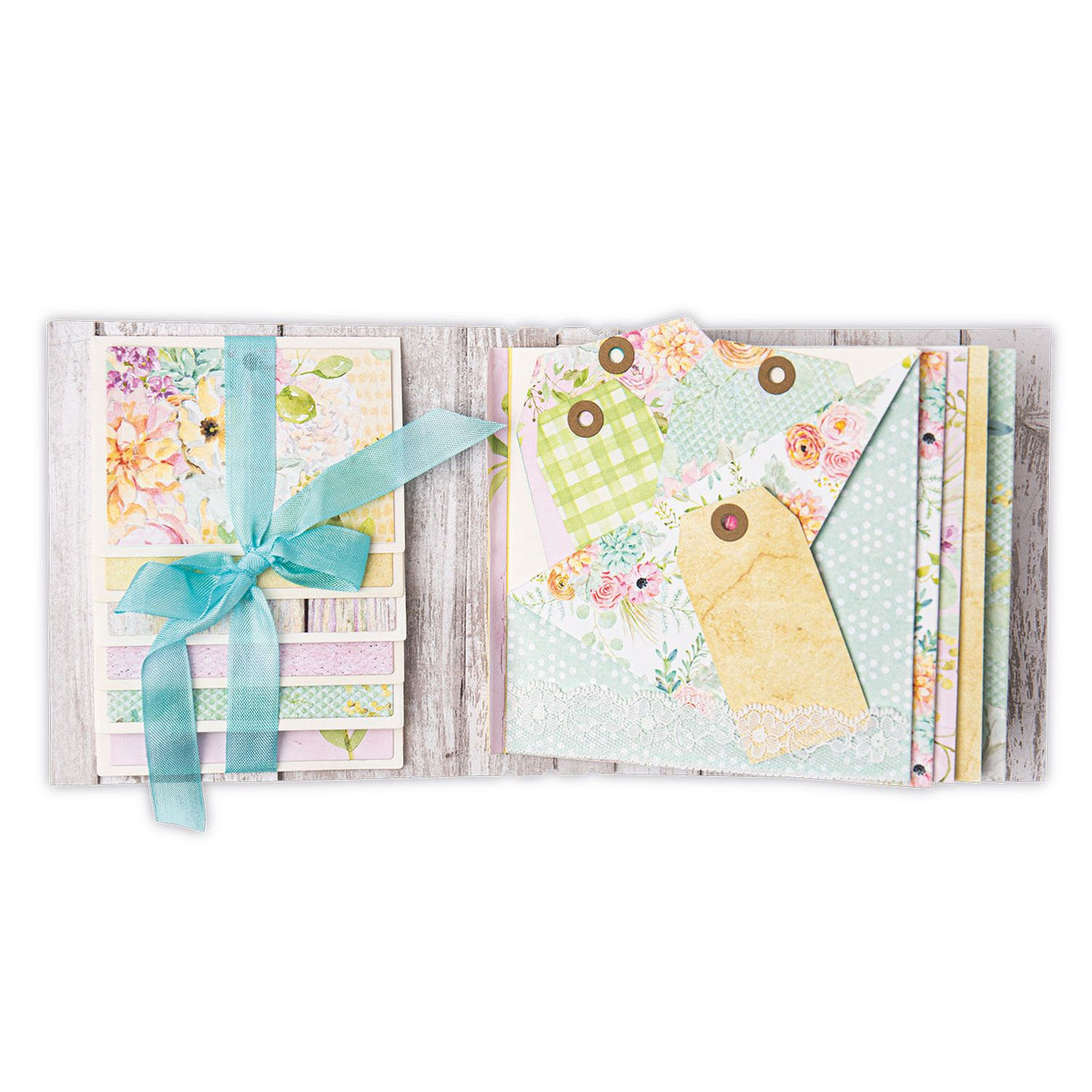 Sizzix Card, Waterfall & Tags Thinlits Die Set 11PK by Ellen Hull