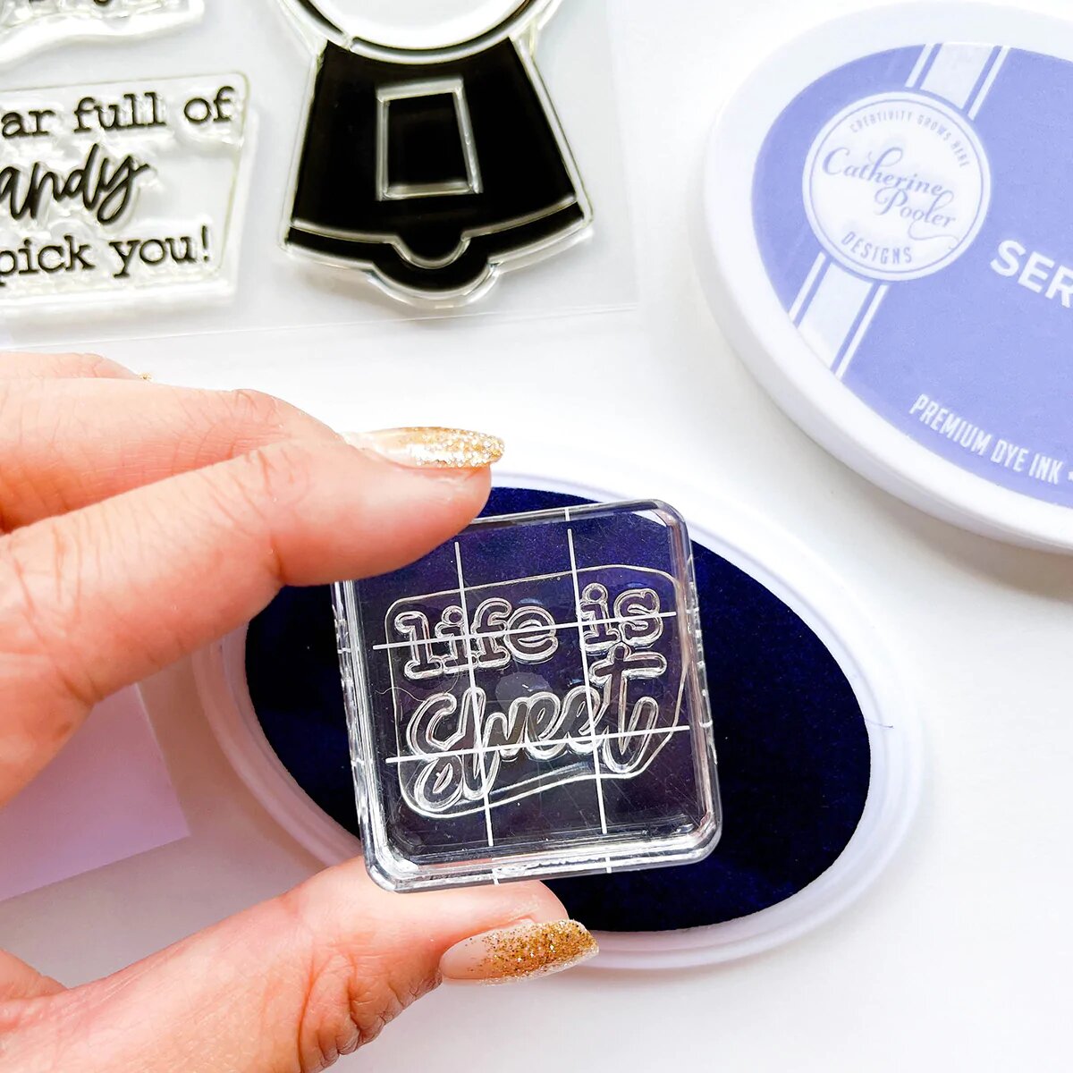 Catherine Pooler Hey Sugar Sentiments Stamp Set