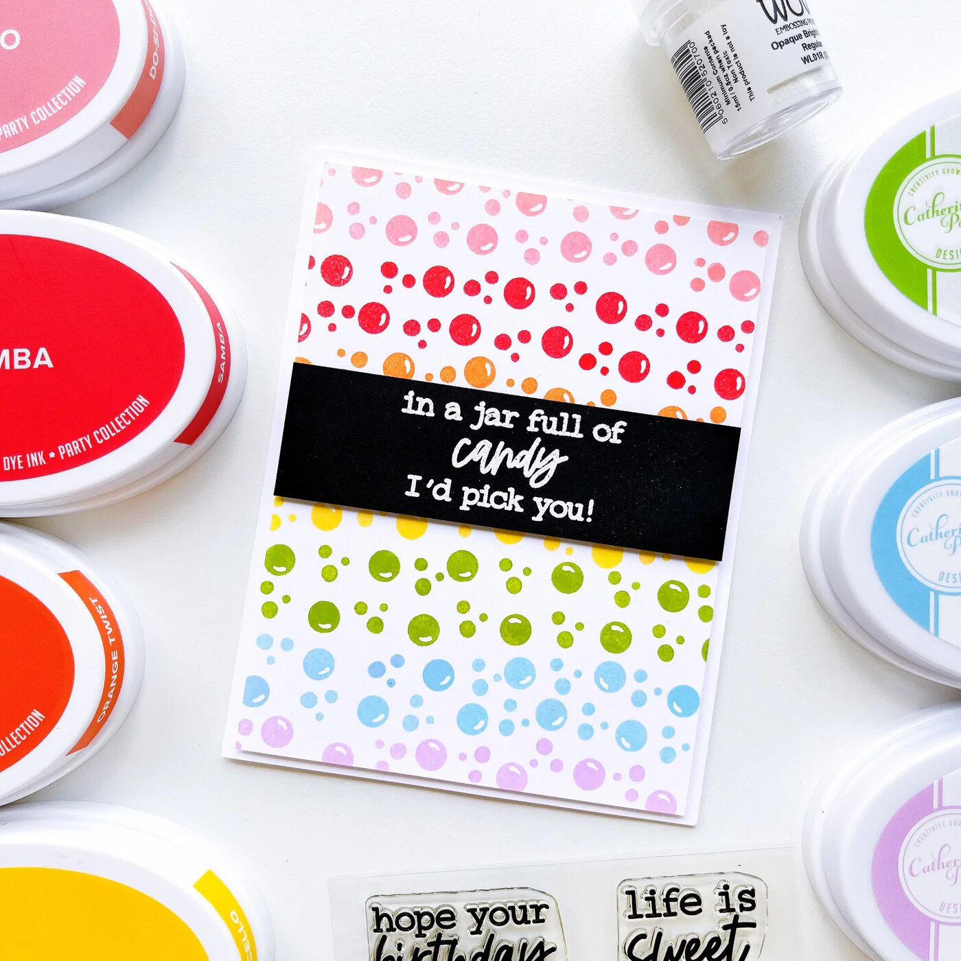 Catherine Pooler Hey Sugar Sentiments Stamp Set