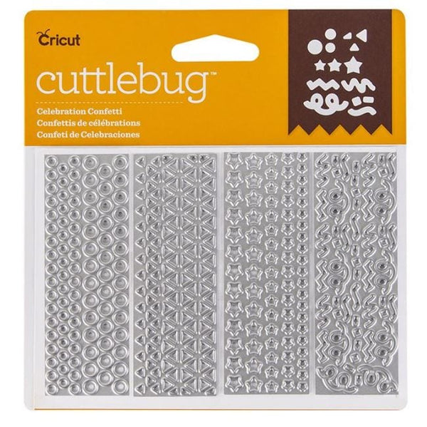 Cuttlebug Celebration Confetti Die