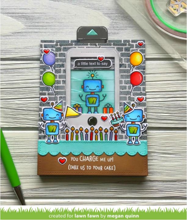 Lawn Fawn Charge Me Up Clear Stamps 2