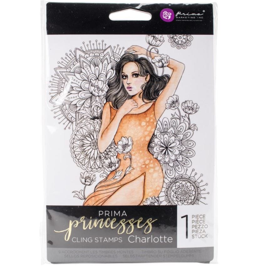 Prima Marketing Charlotte Prima Princesses Cling Stamp 5