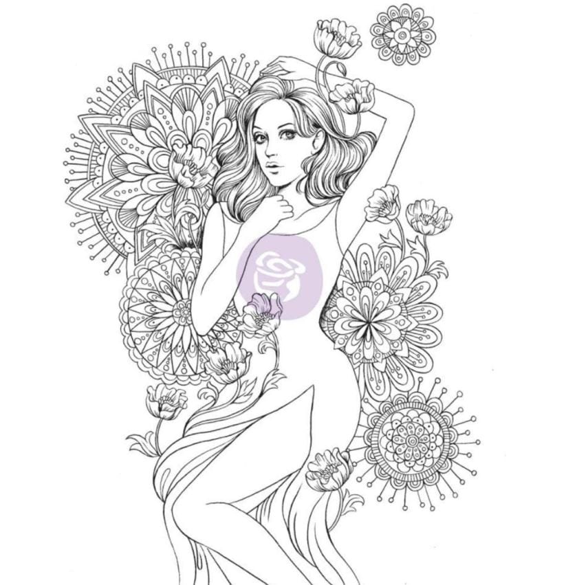 Prima Marketing Charlotte Prima Princesses Cling Stamp 5