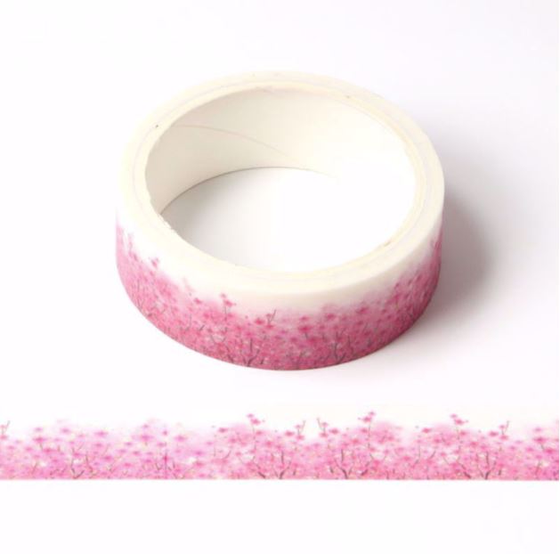 Cherry Blossoms Tree Washi Tape 15mm x 5m