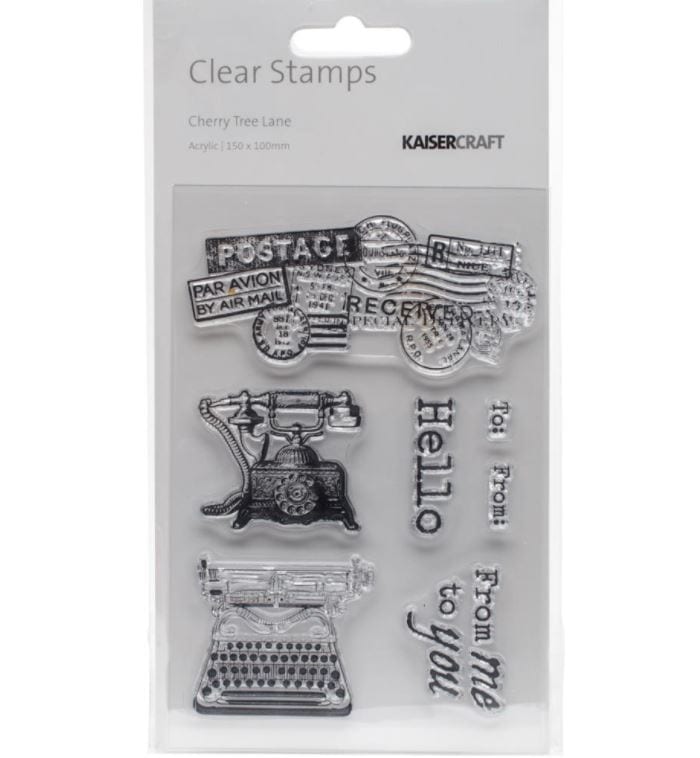 Kaisercraft Cherry Tree Lane Clear Stamps 6