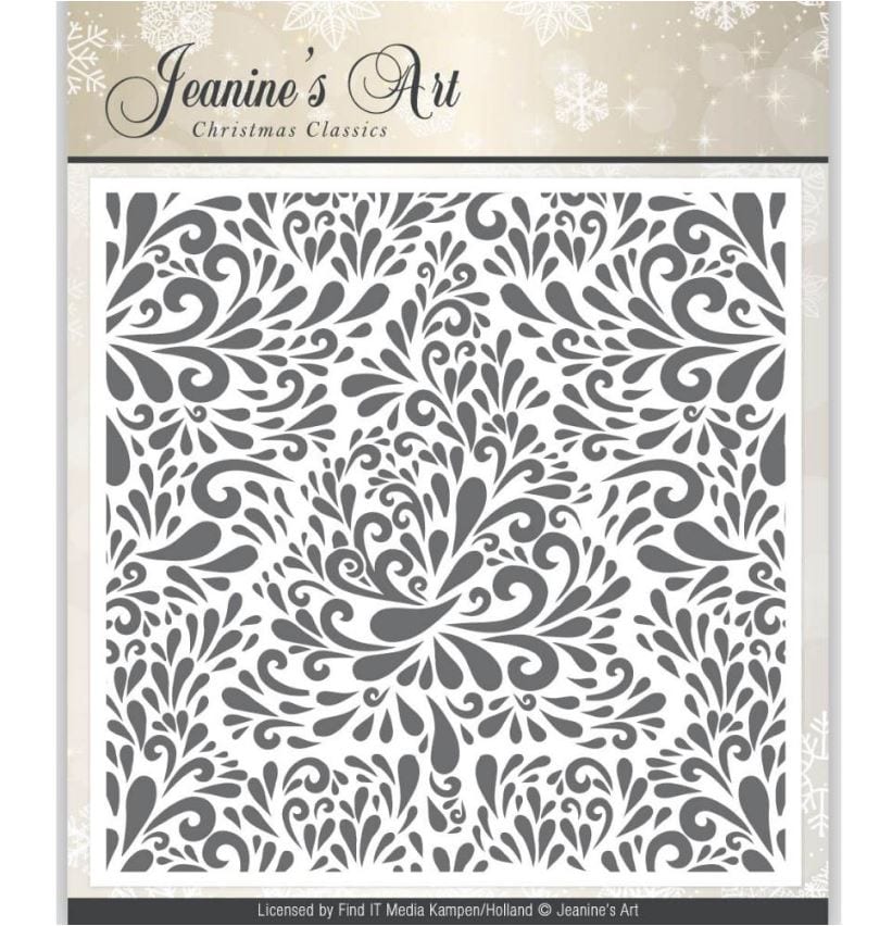 Jeanine's Art Find It Christmas Classics #2 Embossing Folder