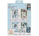 Gorjuss Christmas Collectible Stamp Set Mini #61 #62 #63 #64