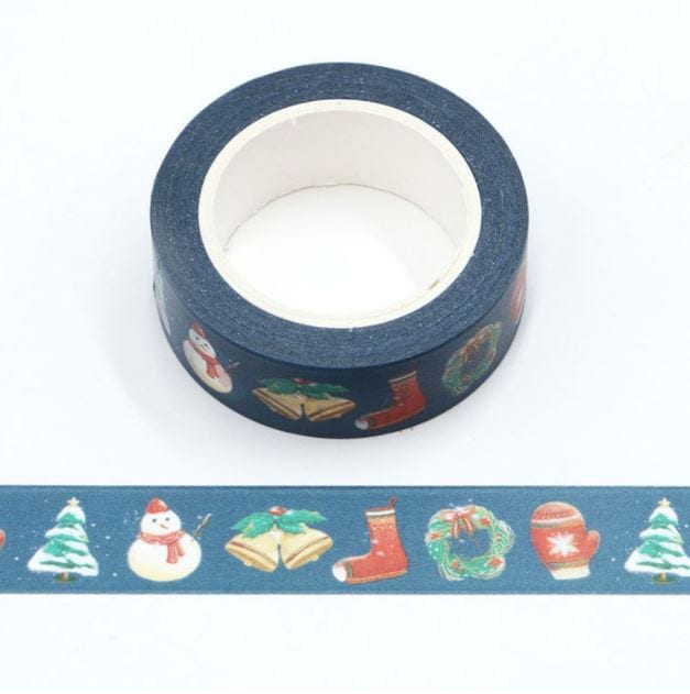 Christmas Elements Washi Tape 15mm x 10m