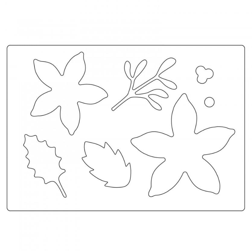 Sizzix Christmas Foliage by Lisa Jones Bigz Die