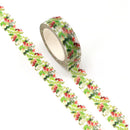 Christmas Flower Washi Tape 15mm x 10m