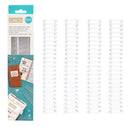 We R Memory Keepers White Cinch 5/8" Binding Wires (4pcs)