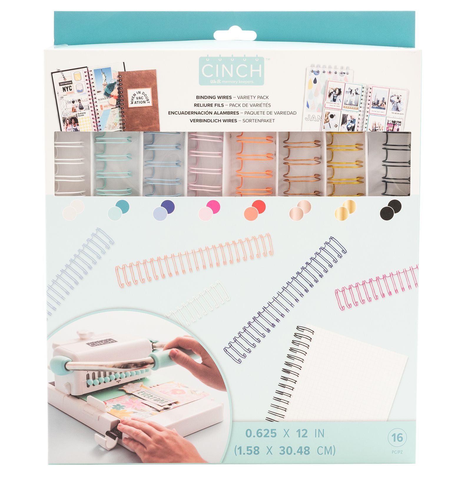 We R Memory Keepers Cinch Bookbinding Tool V2 - Easy Binding For DIY Books & Albums