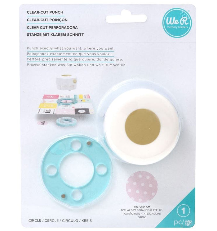 We R Memory Keepers Circle Cutter - Découpeur Circulaire Multicolore Pour Scrapbooking Et Loisirs Créatifs