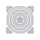 Sizzix Circle Sentiments Framelits Die Set with Stamps