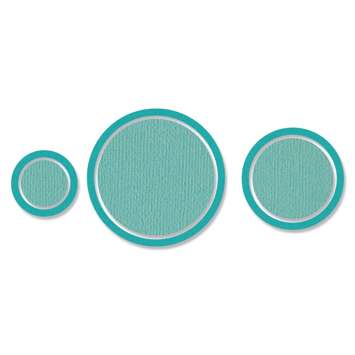 Sizzix Circle Frames Framelits Die Set 6PK by Olivia Rose