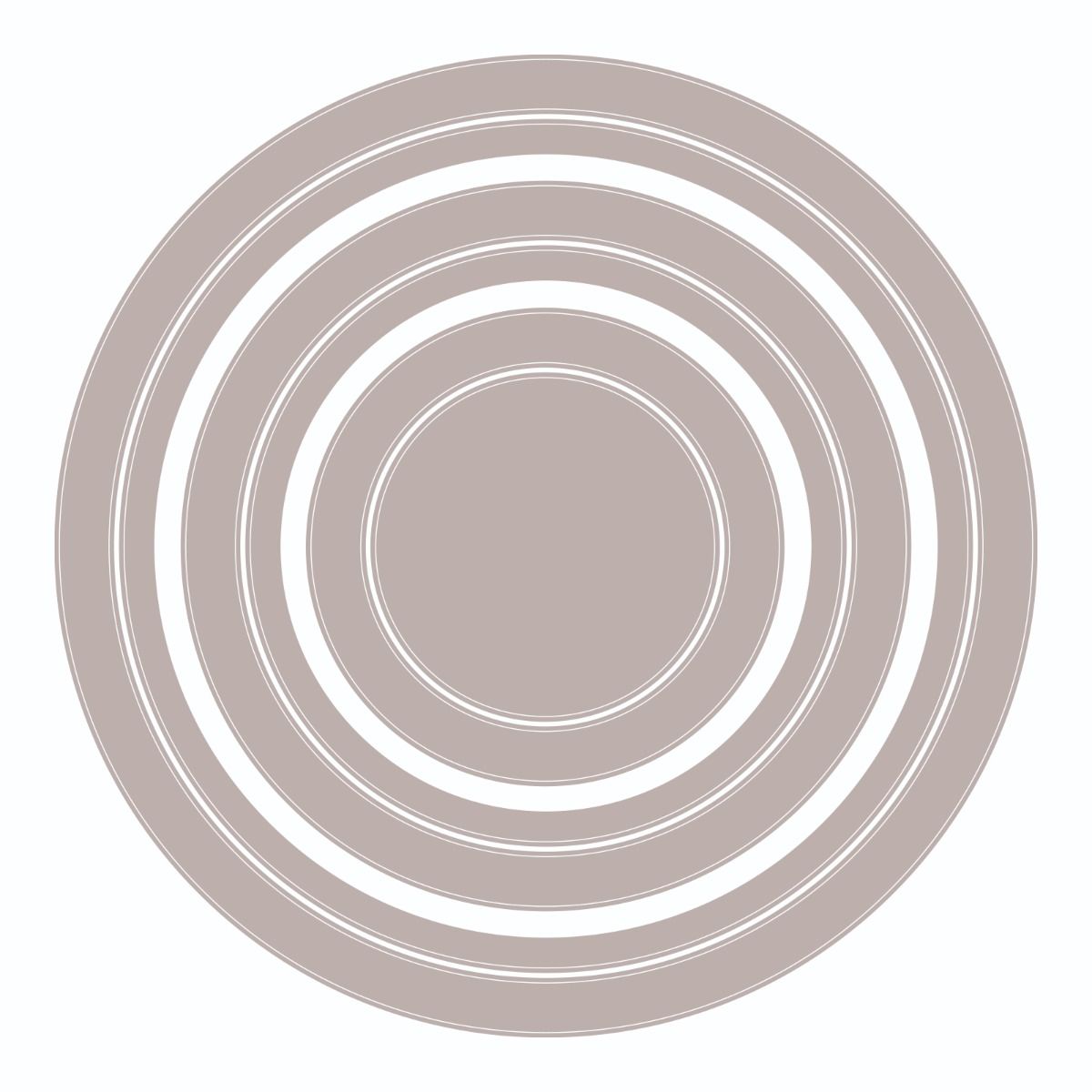 Sizzix Circle Frames Framelits Die Set 6PK by Olivia Rose