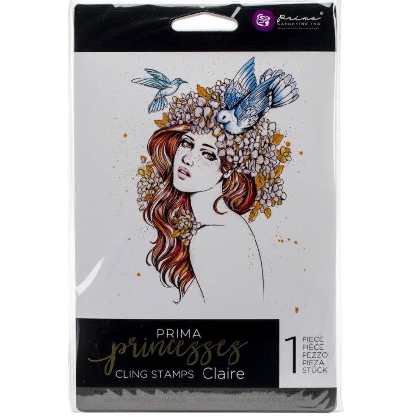 Prima Marketing Claire Prima Princesses Cling Stamp 5