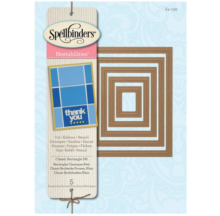 Spellbinders Classic Rectangles Small Nestabilities