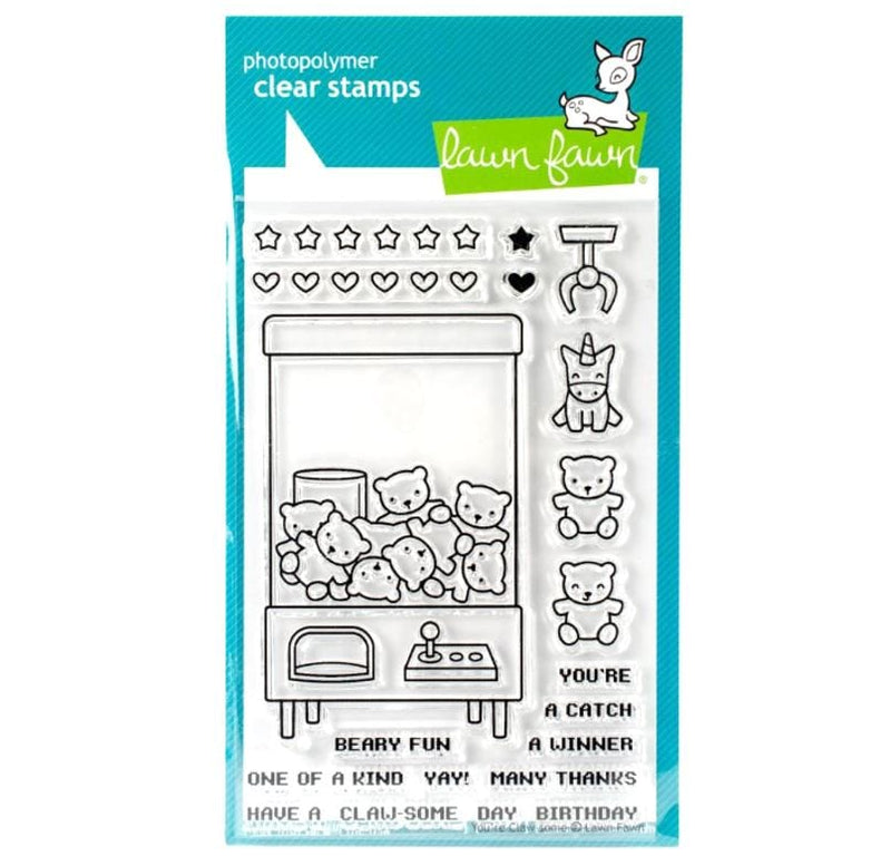 Lawn Fawn You're Claw-some Clear Stamps 4"x 6"