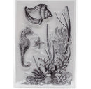 Kaisercraft Coastal Escape Clear Stamps 6"X4"