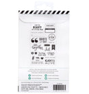 Heidi Swapp Color Fresh Words and Icons Memory Planner Clear Stamps 23pcs