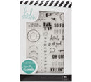 Heidi Swapp Color Fresh Everyday Memory Planner Clear Stamps