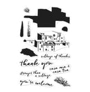 Hero Arts Color Layering Village Stamp Set CM349